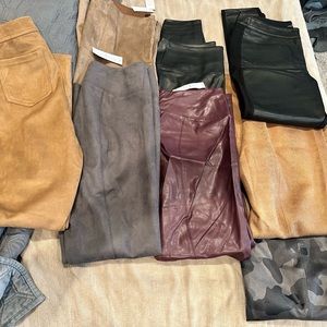 Whbm leggings plus AT and Max Studio